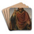 Clovis, roi des Francs (Clovis, King of the Franks) by Franois-Louis Dejuinne Art Drink Coaster set Clovis, roi des Francs (Clovis, King of the Franks) by Franois-Louis Dejuinne Art Drink Coaster set