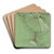 Two Studies of Dancers by Edgar Degas Art Drink Coaster set