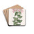 Basil-like Perilomia by Sydenham Edwards Drink Coasters - set of 4 Basil-like Perilomia by Sydenham Edwards Drink Coasters - set of 4