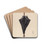 Parasol by George Roehl Drink Coasters - set of 4