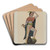 Cigar Store Indian by Einar Heiberg Art Drink Coaster set