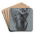 La Posie by Pierre-Paul Prud'hon Art Drink Coaster set La Posie by Pierre-Paul Prud'hon Art Drink Coaster set