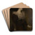 Portrait de Pauline Mnard-Dorian by Eugne Carriere Art Drink Coaster set