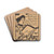 L'Art Independant by Armand Rassenfosse Drink Coasters - set of 4