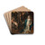 The Annunciation by Simon de Vos Drink Coasters - set of 4