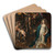 The Annunciation by Simon de Vos Art Drink Coaster set
