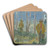 View on a Bay at the Sea toward a City in the South by Ernst Schiess Art Drink Coaster set View on a Bay at the Sea toward a City in the South by Ernst Schiess Art Drink Coaster set