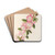 Prunus triloba by Charles Antoine Lemaire Drink Coasters - set of 4