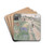 Weg bei Hadersdorf by Eduard Zetsche Drink Coasters - set of 4