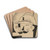 Deux Fantassins Casqus (Two HelmetedInfantrymen) by Roger de La Fresnaye Drink Coasters - set of 4 Deux Fantassins Casqus (Two HelmetedInfantrymen) by Roger de La Fresnaye Drink Coasters - set of 4