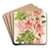 Azalea indica (hybrida) Charles Enke by Charles Antoine Lemaire Art Drink Coaster set