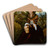 The Magdalene by Lucas Cranach the Elder Art Drink Coaster set