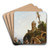 On The Road To Jerusalem by Hermann David Salomon Corrodi Art Drink Coaster set On The Road To Jerusalem by Hermann David Salomon Corrodi Art Drink Coaster set