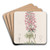 Brown's Stylewort by Sydenham Edwards Art Drink Coaster set Brown's Stylewort by Sydenham Edwards Art Drink Coaster set