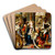 The Adoration of the Magi by Workshop of Pieter Coecke van Aelst Art Drink Coaster set The Adoration of the Magi by Workshop of Pieter Coecke van Aelst Art Drink Coaster set
