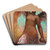 Winged Fortune by William Morris Hunt Art Drink Coaster set