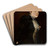 Portrait of a woman by Jan Chemiski Art Drink Coaster set