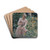 In The Garden by Emile Claus Drink Coasters - set of 4