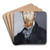 George Moore (18521933) by douard Manet Art Drink Coaster set George Moore (18521933) by douard Manet Art Drink Coaster set