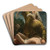 Sacrifice Of Isaac by Italian School Art Drink Coaster set
