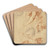 Studies of Women by Peter Paul Rubens Art Drink Coaster set