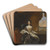 Hedvig Eleonora, 1636-1715, Queen of Sweden by David von Krafft Art Drink Coaster set