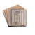 Herstmonceux Castle, East Sussex: The Chapel by James Lambert of Lewes Drink Coasters - set of 4 Herstmonceux Castle, East Sussex: The Chapel by James Lambert of Lewes Drink Coasters - set of 4