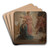 Maximien reculant  la vue de l'ange qui protge sainte Suzanne by Sbastien Norblin de la Gourdaine Art Drink Coaster set Maximien reculant  la vue de l'ange qui protge sainte Suzanne by Sbastien Norblin de la Gourdaine Art Drink Coaster set
