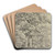 Path next to oak trees by Jan Van Kessel The Elder Art Drink Coaster set Path next to oak trees by Jan Van Kessel The Elder Art Drink Coaster set