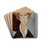 Portrait De Femme by Amedeo Modigliani Drink Coasters - set of 4 Portrait De Femme by Amedeo Modigliani Drink Coasters - set of 4