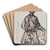 Portrait of a Man by Nicaise De Keyser Art Drink Coaster set Portrait of a Man by Nicaise De Keyser Art Drink Coaster set