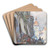 A street in Berne, Switzerland by Charles Nathaniel Worsley Art Drink Coaster set A street in Berne, Switzerland by Charles Nathaniel Worsley Art Drink Coaster set