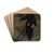 Portrait of the Jester Calabazas by Diego Velzquez Drink Coasters - set of 4 Portrait of the Jester Calabazas by Diego Velzquez Drink Coasters - set of 4
