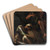 The Dream of Aeneas by Salvator Rosa Art Drink Coaster set