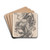 Hercules overcomes Envy by Peter Paul Rubens Drink Coasters - set of 4