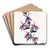 Low's Purple Lobelia by Sydenham Edwards Art Drink Coaster set