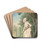 The Duchess of Chaulnes as a Gardener in an Alle by Louis Carrogis Carmontelle Drink Coasters - set of 4 The Duchess of Chaulnes as a Gardener in an Alle by Louis Carrogis Carmontelle Drink Coasters - set of 4