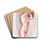 Seisova alaston malli, luonnos by Magnus Enckell Drink Coasters - set of 4