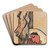 Under the cross by Mikul Galanda Art Drink Coaster set Under the cross by Mikul Galanda Art Drink Coaster set