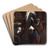 Portrait of the Viceroy, the Duke of Linares by Juan Rodrguez Jurez Art Drink Coaster set