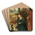 Adoration of the Child by Jan Baegert Art Drink Coaster set