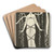 Grande robe du soir by George Barbier Art Drink Coaster set