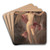 Blessed Soul by Guido Reni Art Drink Coaster set