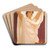 Invocation by Frederic Leighton Art Drink Coaster set