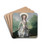 The Marquesa de Pontejos by Francisco de Goya Drink Coasters - set of 4