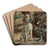 The Artist's Dog Flche by Henri de Toulouse-Lautrec Art Drink Coaster set The Artist's Dog Flche by Henri de Toulouse-Lautrec Art Drink Coaster set