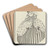 Manon by H. Robert Dammy Art Drink Coaster set