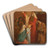 La Prsentation de la Vierge au Temple by Nlie Jacquemart Art Drink Coaster set