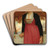 Amarilla by Frederic Leighton Art Drink Coaster set