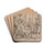 Messengers Before an Emperor by Francis Hayman Drink Coasters - set of 4